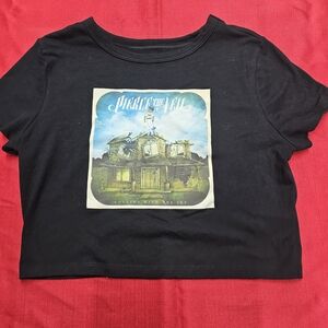 Wild‎ Fable Graphic Crop Tee Pierce The Veil Xl